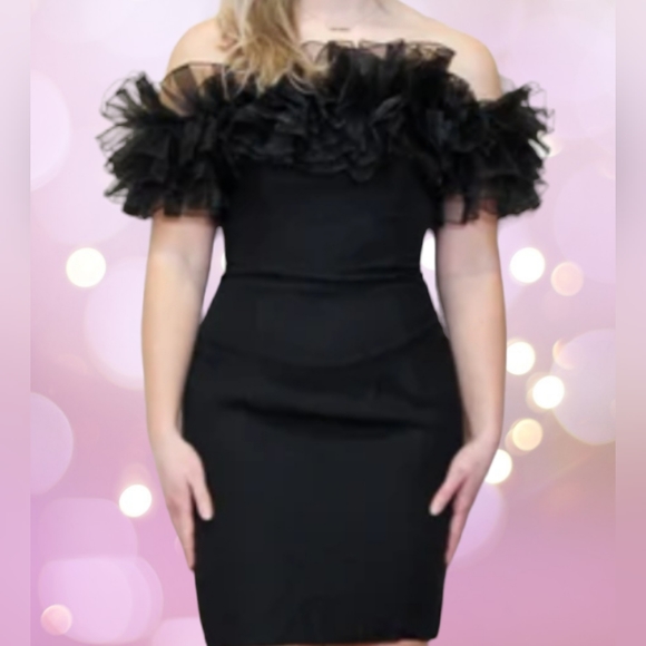 All that Jazz Dresses All That Jazz Voluminous Ruffle Off Shoulder